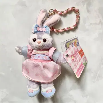 홍콩 디즈니 스텔라루 봉제 인형 키링 이스터 스프링