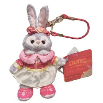 홍콩 디즈니 스텔라 루 봉제 인형 키링 중화 차이나