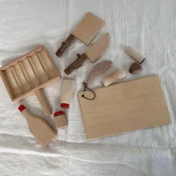 tsurufurni 도자기 도마 세트