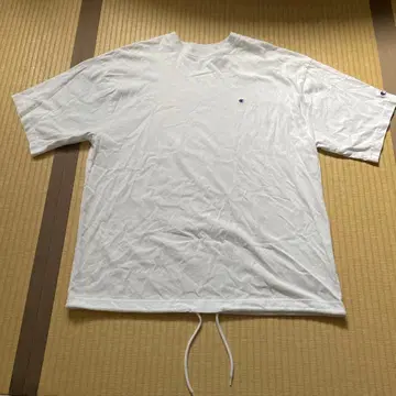 BEAMS 별주 Champion 드로 코드 T셔츠 챔피온 빔즈