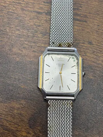 Credor 쿼츠 손목시계 팔각형