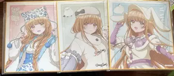 복권 콜렉션 옆집 천사님 시이나 마히루 옆집 온라인 복권 미니 색지 3종