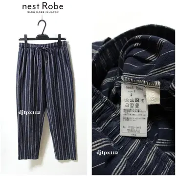 새상품급*nest Robe 2020ss 코튼 린넨 스트라이프 이지 팬츠