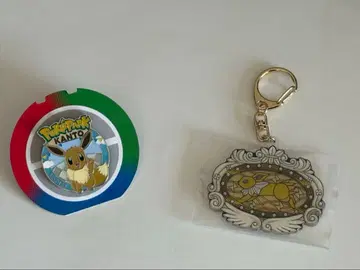 포켓파크 관동 이브이 핀즈 썬더스 키링