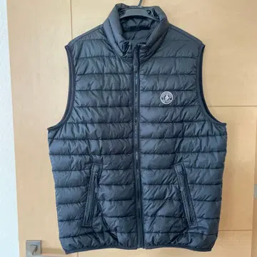 Abercrombie & Fitch 블랙 다운 베스트 L