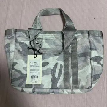 미사용 ZERO HALLIBURTON 카트 토트백 화이트 카모색