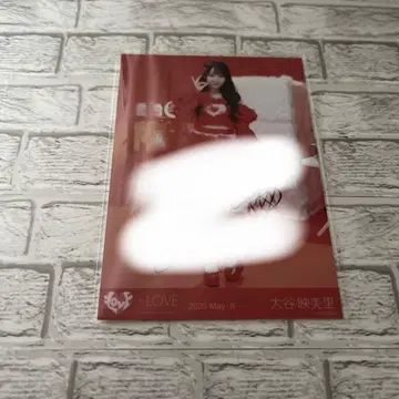 이코러브 오타니 에미리 친필 브로마이드