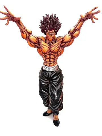 바키 한마 유지로 grandista 2차원 리페인트 피규어