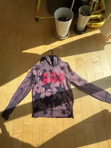 GAP 별 패턴 풀 집업 후드티