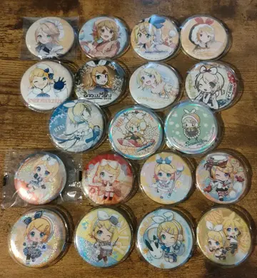 카가미네 린 유키 미쿠 캔뱃지 묶음 판매