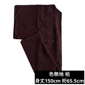 이로무지 이중 기모노 지몬 브라운 기모노 예복 일본 의류