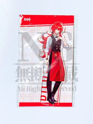 정품 원신 Genshin 아크릴 스탠드 아크스타 딜루크 콜라보