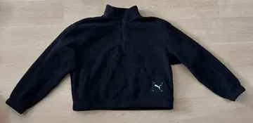 Puma 맨투맨 상하의 세트 하프 지퍼