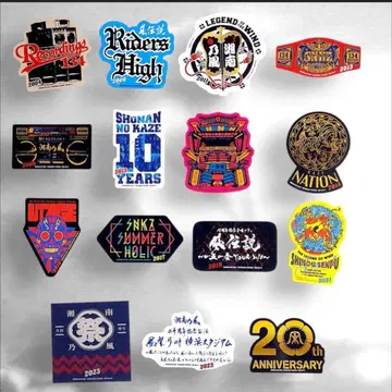 쇼난노카제 굿즈 20주년 기념 스티커