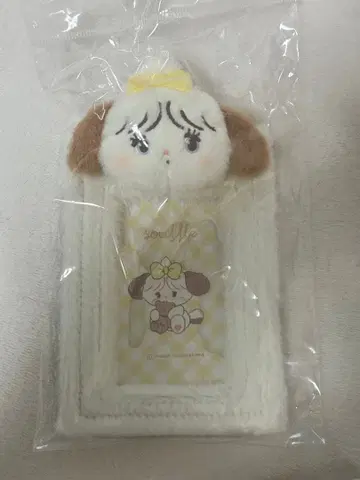 mikko 수플레 봉제 인형 부착 카드 홀더 트레이딩 카드 케이스