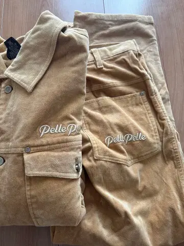 pelle pelle 코듀로이 셋업