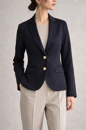 [ 23KU ] 23KU 테일러드 자켓 블레이저 네이비 40