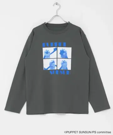 PUPPET SUNSUN 긴팔T셔츠 그레이 M사이즈