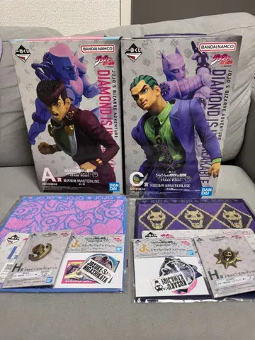 죠죠의 기묘한 모험 제일복권 A상 C상 외 세트