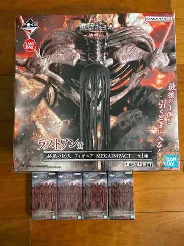 미개봉 진격의 거인 제일복권 땅울림 라스트 원 피규어 I상 피규어