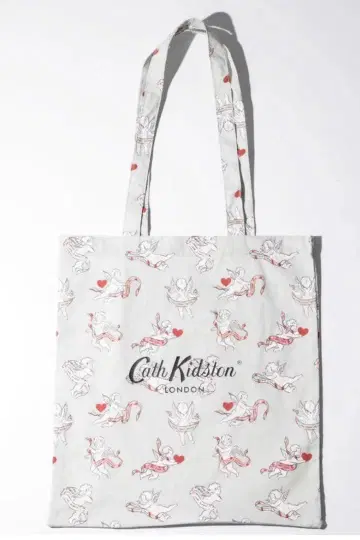 미사용 새상품 CathKidston 토트백 천사 패턴