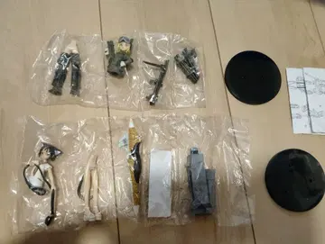 메카 소녀 피규어 2개 세트