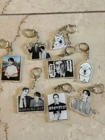 가라오케 가자! 아크릴 키링 세트