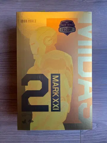 [1,000체 한정판] 핫토이즈 아이언맨 마크21 (미다스)