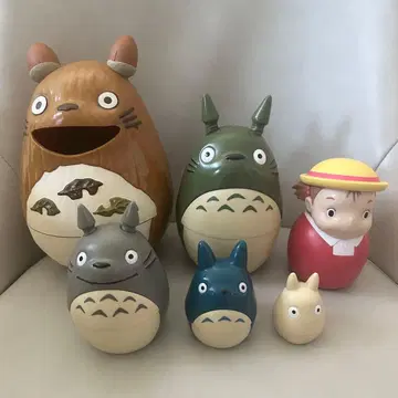 이웃집 토토로 토토로 & 메이 마트료시카 6세트 스튜디오 지브리