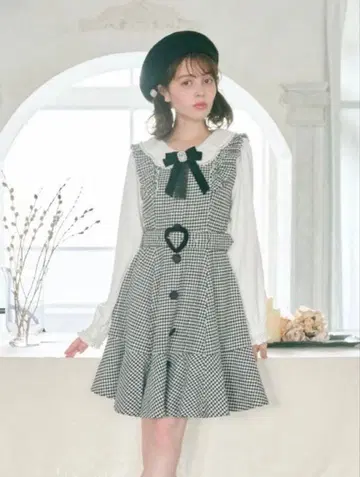 하운드 투스 원피스 LIZLISA