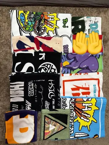 DISH// 타월 묶음 판매