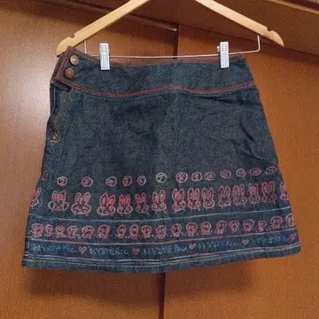 Hysteric Glamour 데님 미니 스커트