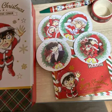 명탐정 코난 크리스마스 캔 필통