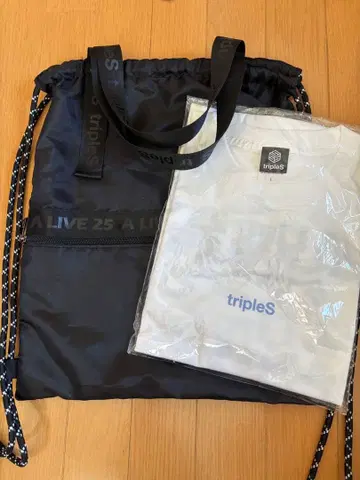 tripleS ALive 도쿄 공연 vip 냅색 티셔츠