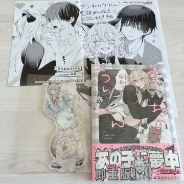 여우의 우리쿤 네아 홀린러브북스 아크릴 스탠드 페이퍼 코믹스