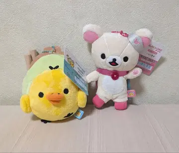 새상품 키이로이토리 모험가K 게이밍 리락쿠마 코리락쿠마 딸기 용사