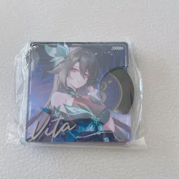 붕괴3rd 대만 cafe 레코드형 아크릴 키링 8주년 비타