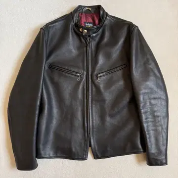 Schott 641XX 가죽 자켓 블랙 42