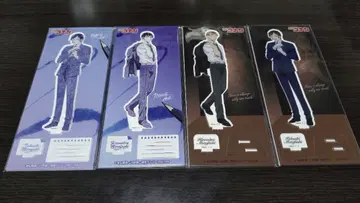 명탐정 코난 아크릴 스탠드 4개 모로후시 타카아키/모로후시 히로미츠