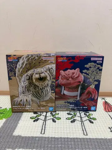 나루토 질풍전 소프트 비닐 피규어 수호 가마분타 2체 세트