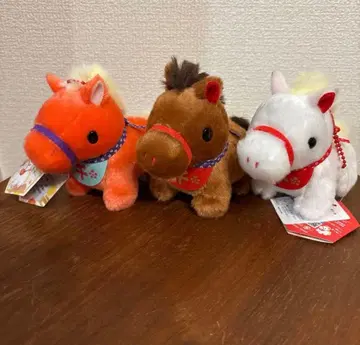 복을 부르는 말 봉제 인형 마스코트 ST 컴플리트 세트 미사용 새상품