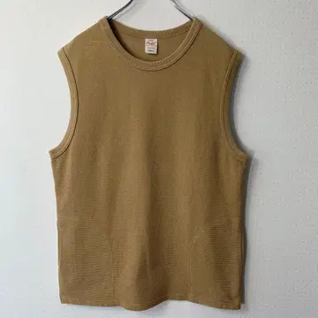 동양 엔터프라이즈 GOLD 헤비 사슴 무늬 베스트 베이지 일본제 포켓