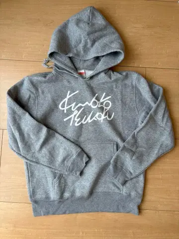 키노코 테이코쿠 사토 치아키 후드티 그레이 M