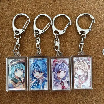 동방 project 아크릴 키링 플랑 레밀리아 치르노 코이시