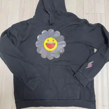 JBalvin x 무라카미 다카시 카이카이키키 후드티 블랙 XL 사이즈