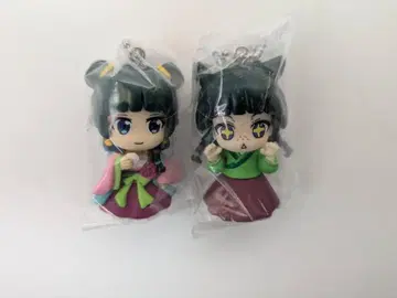 고양이 마오마오 약사의 혼잣말 피규어 키링 2개 세트