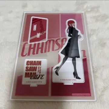 극장판 영화 체인소 맨 카페 아크릴 스탠드 마키마