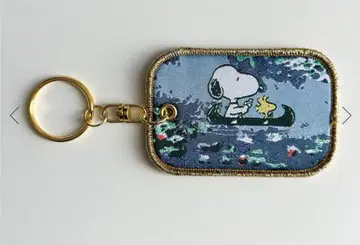 스누피 자수 키링 모네 수련 SNOOPY PEANUTS 해바라기