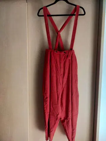 서스펜더 부착 사루엘 팬츠(&yarn 앤드 얀)