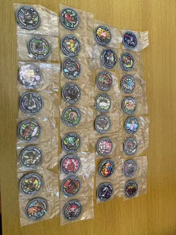 요괴워치 메달 총 33개 (미개봉 새상품) 실버